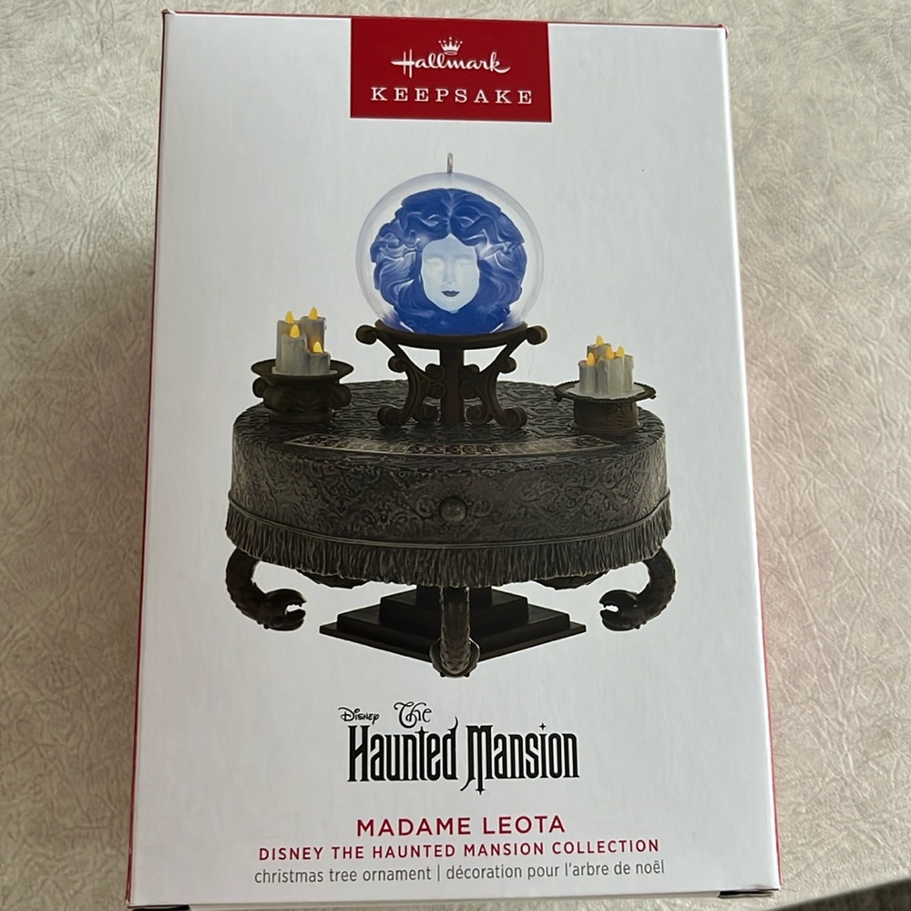 Disney hallmark haunted mansion madam Leota ornament